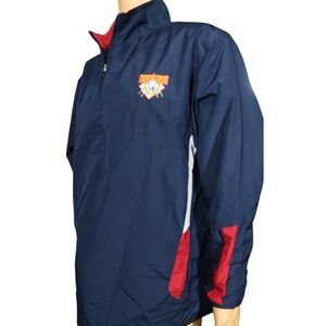 Cooperstown Dreams‎ Park Jacket Men's Size XL Windbreaker Lined Blue